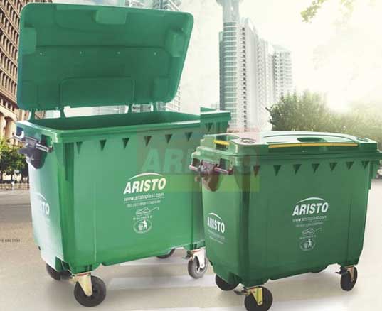 Wheel Waste Bin 1100